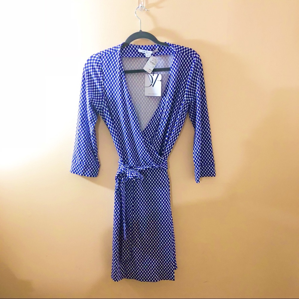 DVF Wrap Dress • NWT •